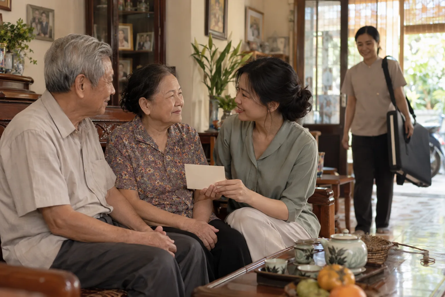 Món quà báo hiếu không gói được trong hộp